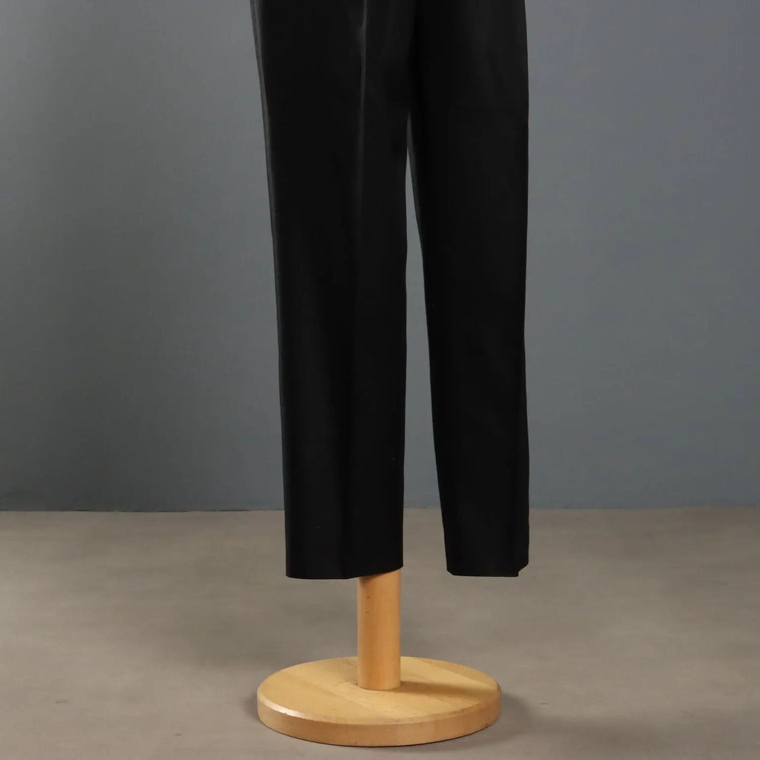 Escada Black Vintage Pants Cotton UK Size 12 Germany 1980s - UK Size 12 | Clothing & House Linens | Vintage