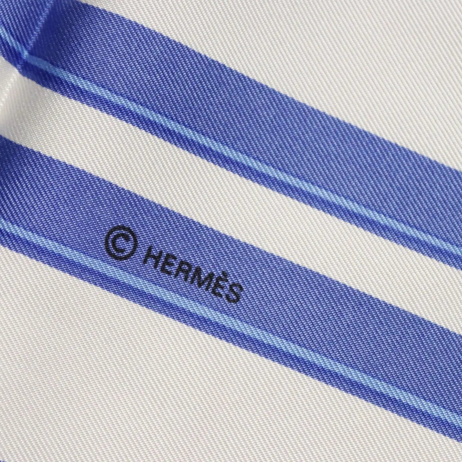 Hermès Vintage Silk Scarf Silk Hugo Grygkar France 1980s