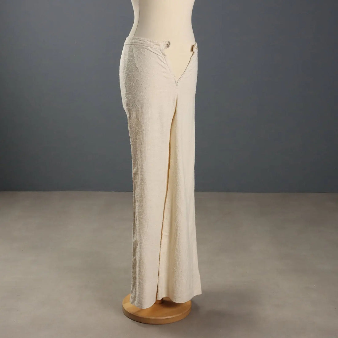 Krizia Vintage Suit Jacket and Trousers Cotton UK Size 10/12 1960s