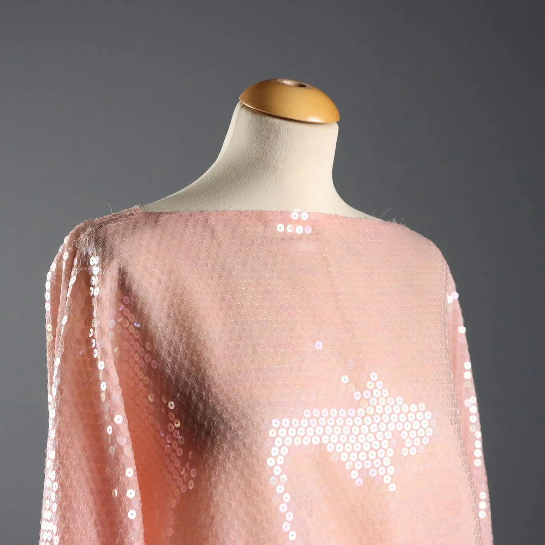 Vintage Shirt Silk Beads UK Size 12 Italy 1980s