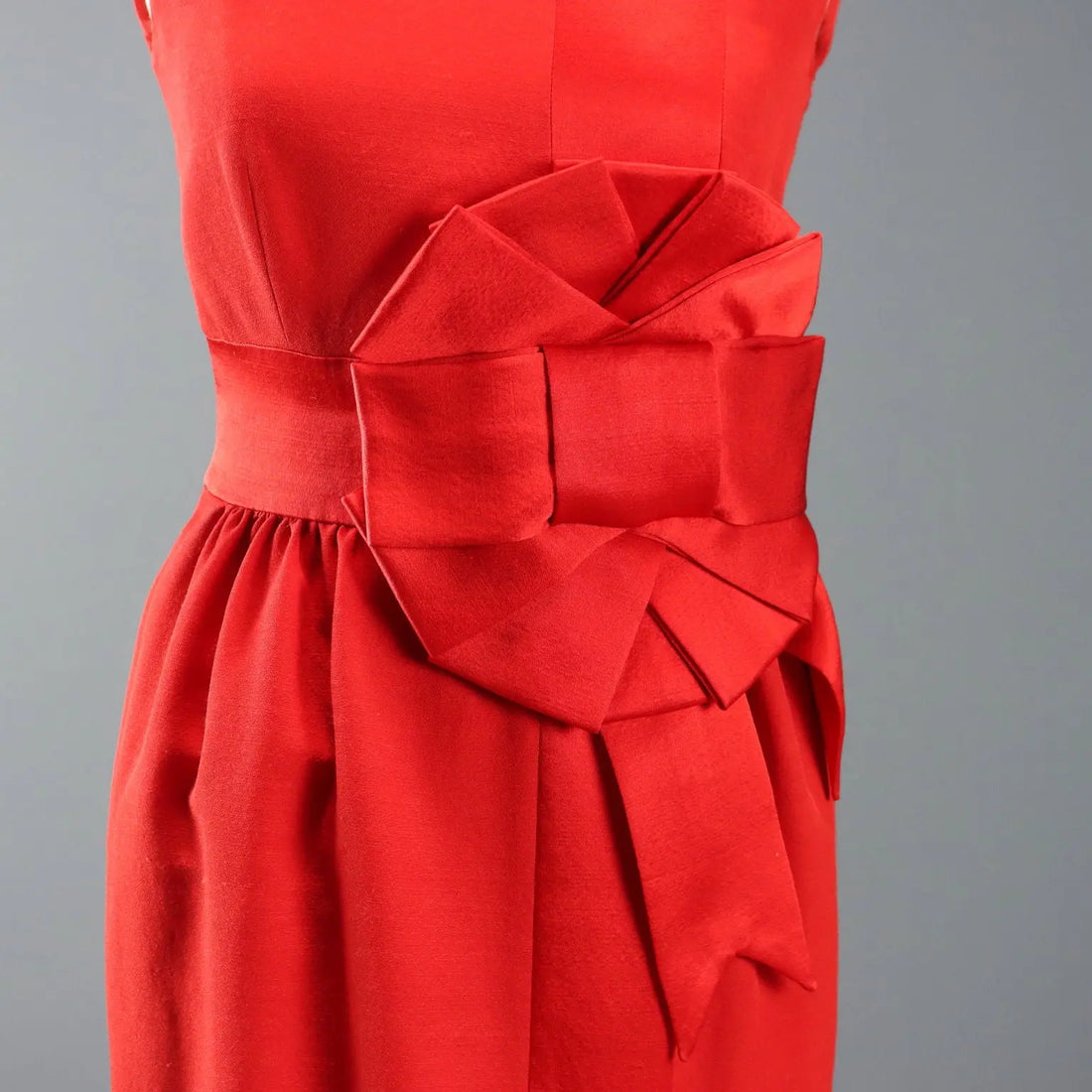Moschino Couture Vintage Dress Mixed Wool UK Size 10/12 1980s