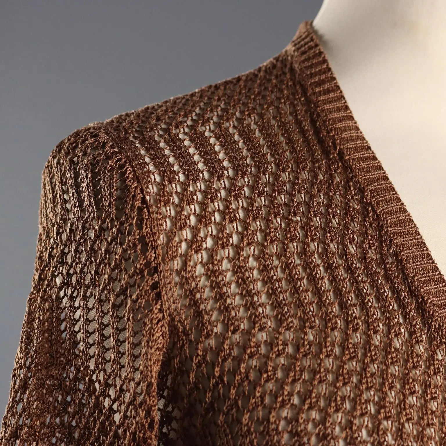 Ungaro Vintage Long Cardigan UK Size 12 France 1980s