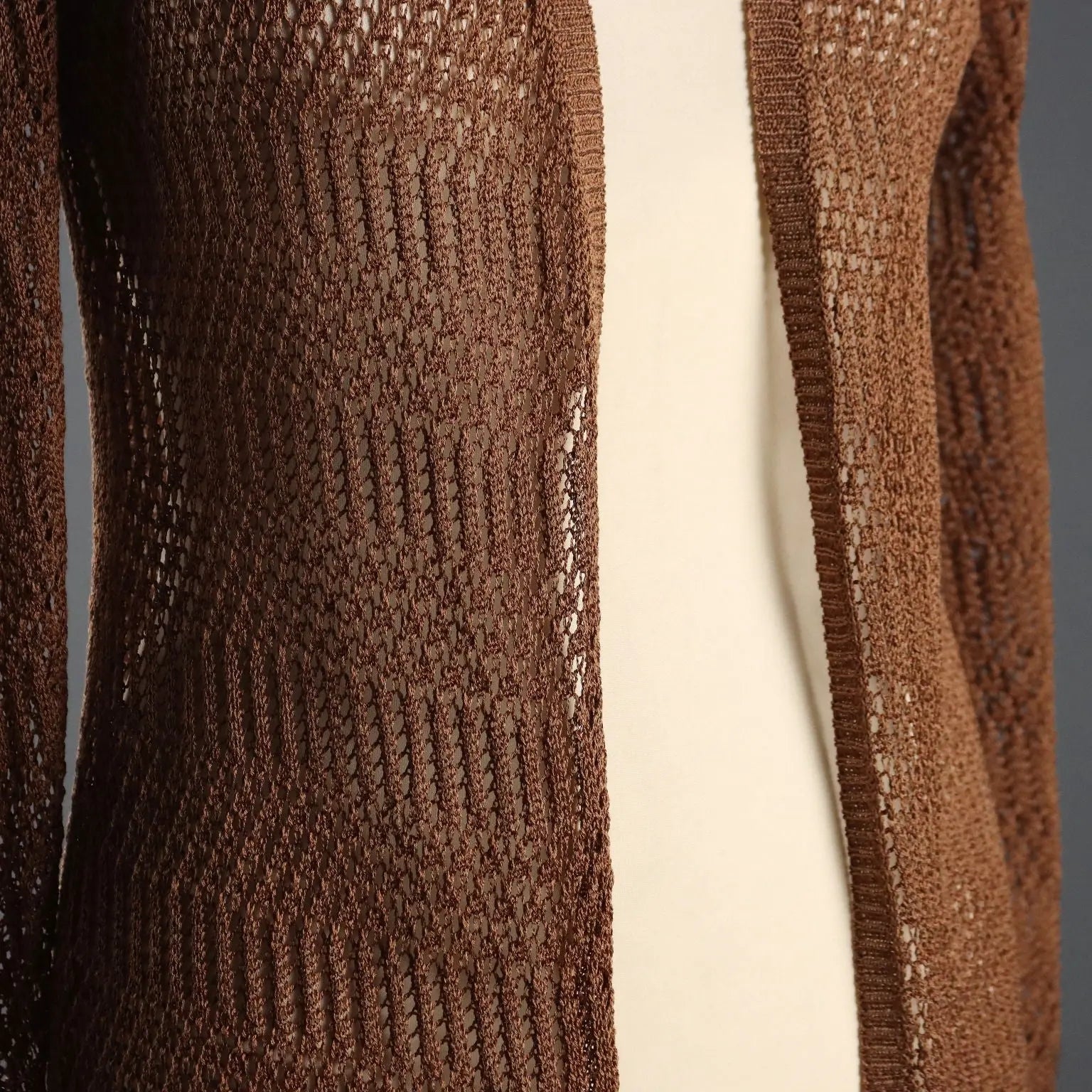 Ungaro Vintage Long Cardigan UK Size 12 France 1980s