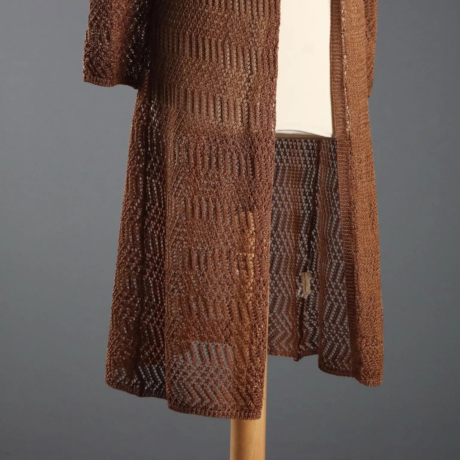 Ungaro Vintage Long Cardigan UK Size 12 France 1980s
