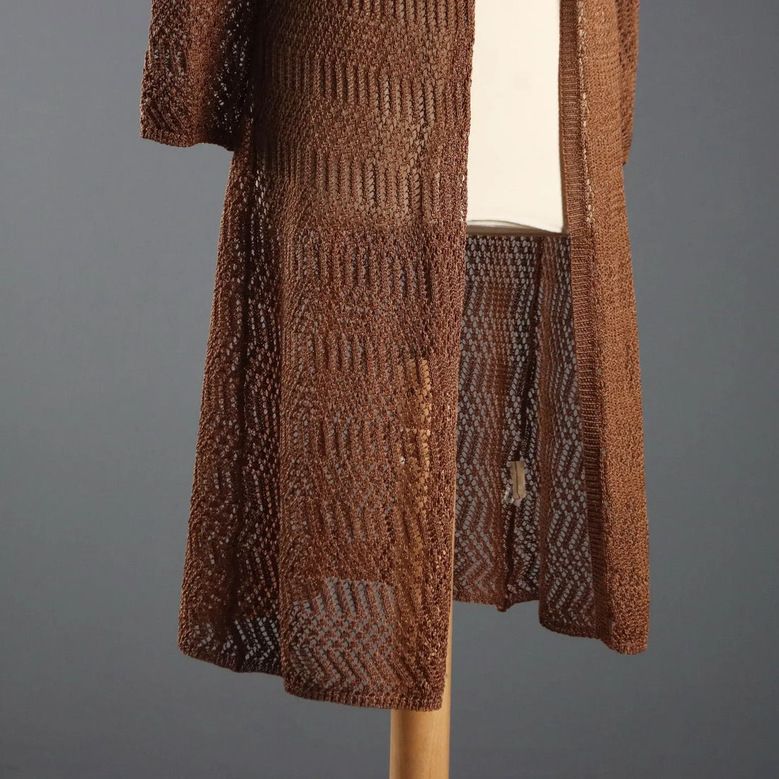 Ungaro Vintage Long Cardigan UK Size 12 France 1980s