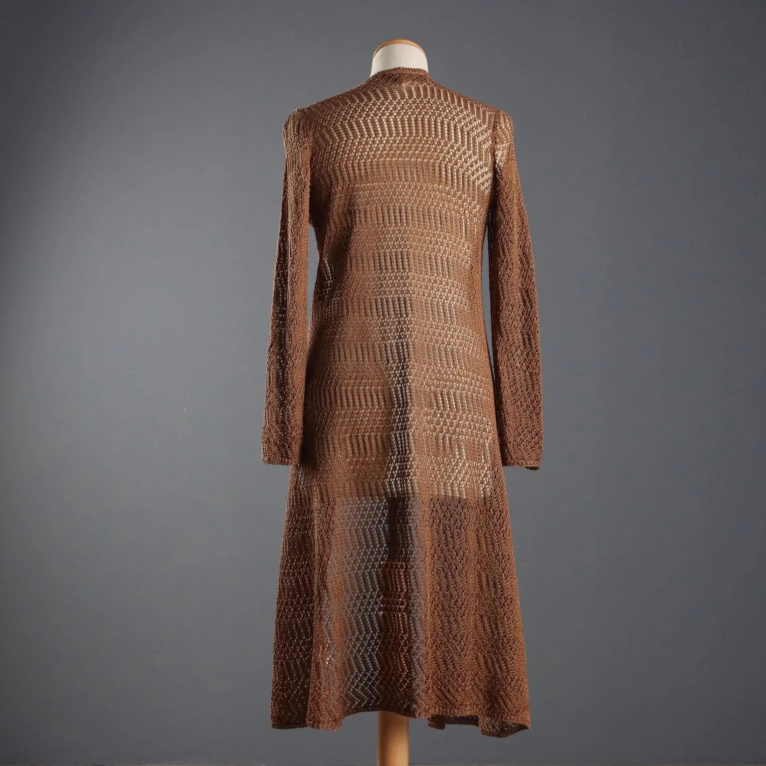 Ungaro Vintage Long Cardigan UK Size 12 France 1980s