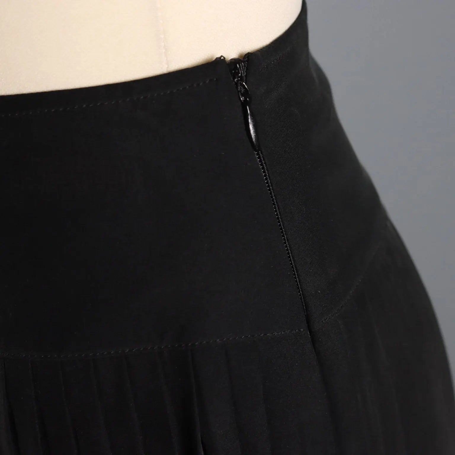 Kenzo Vintage Silk Skirt UK Size 10 France 1990s