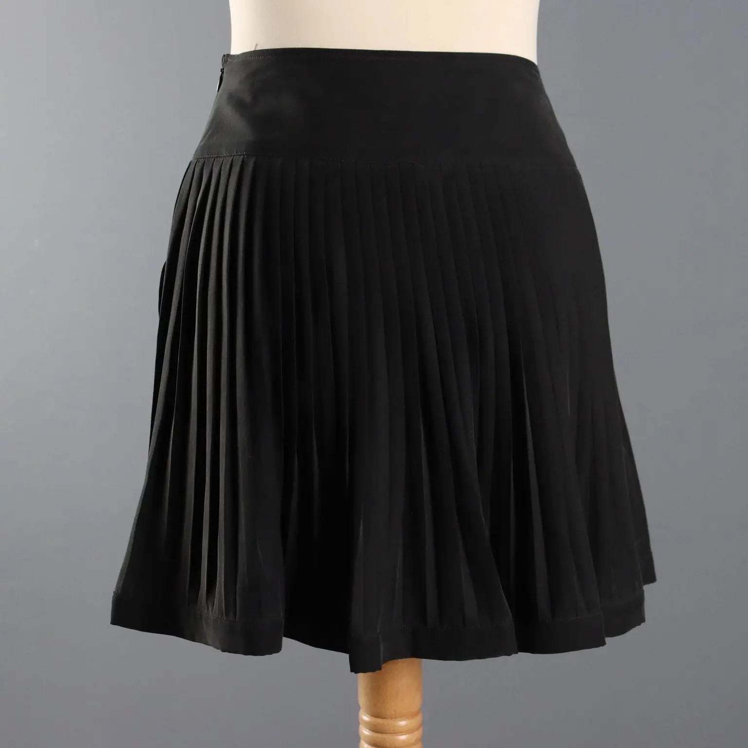 Kenzo Vintage Silk Skirt UK Size 10 France 1990s