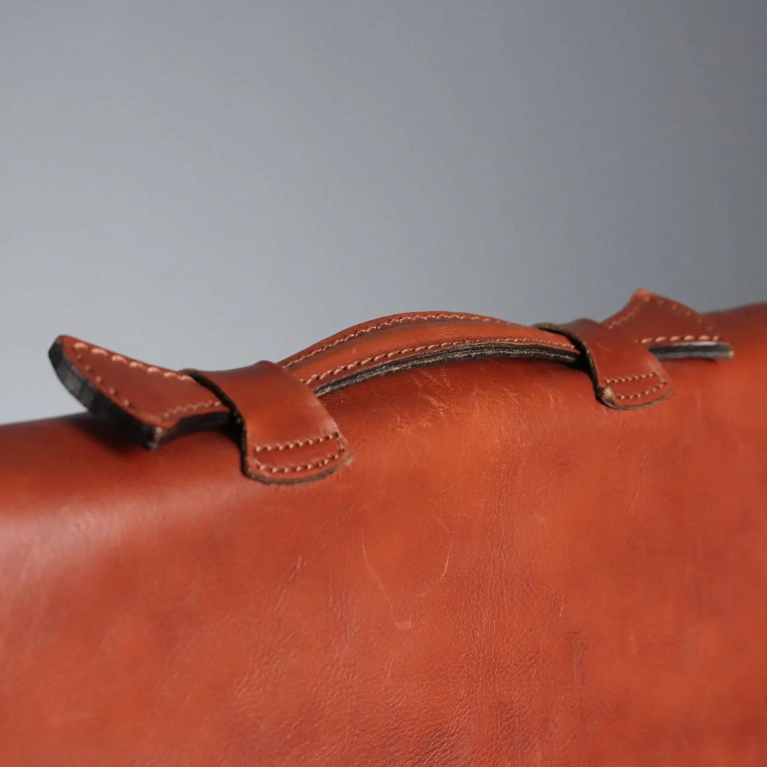 Ca.Gi. Briefcase and Document Holder Leather Italy 1990s