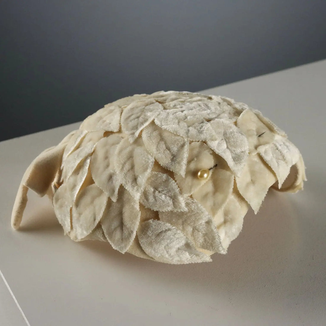Givenchy Vintage Hat Velvet for Collectors France 1950s-1960s