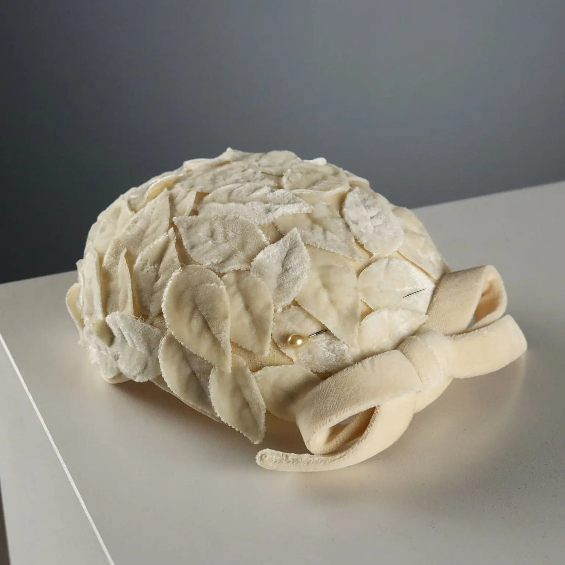 Givenchy Vintage Hat Velvet for Collectors France 1950s-1960s