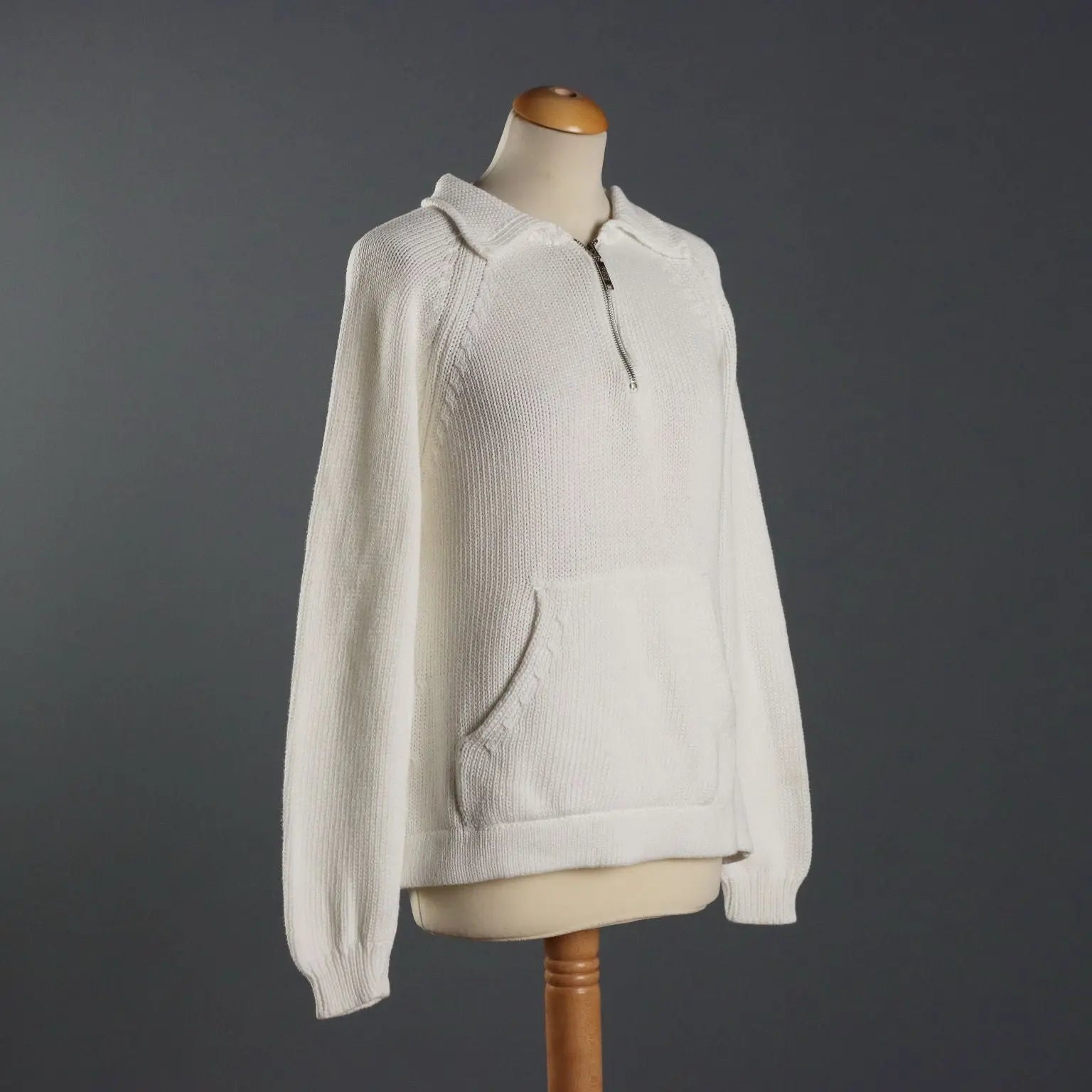 Versace Jeans Couture Cardigan Cotton UK Size 14 1990s