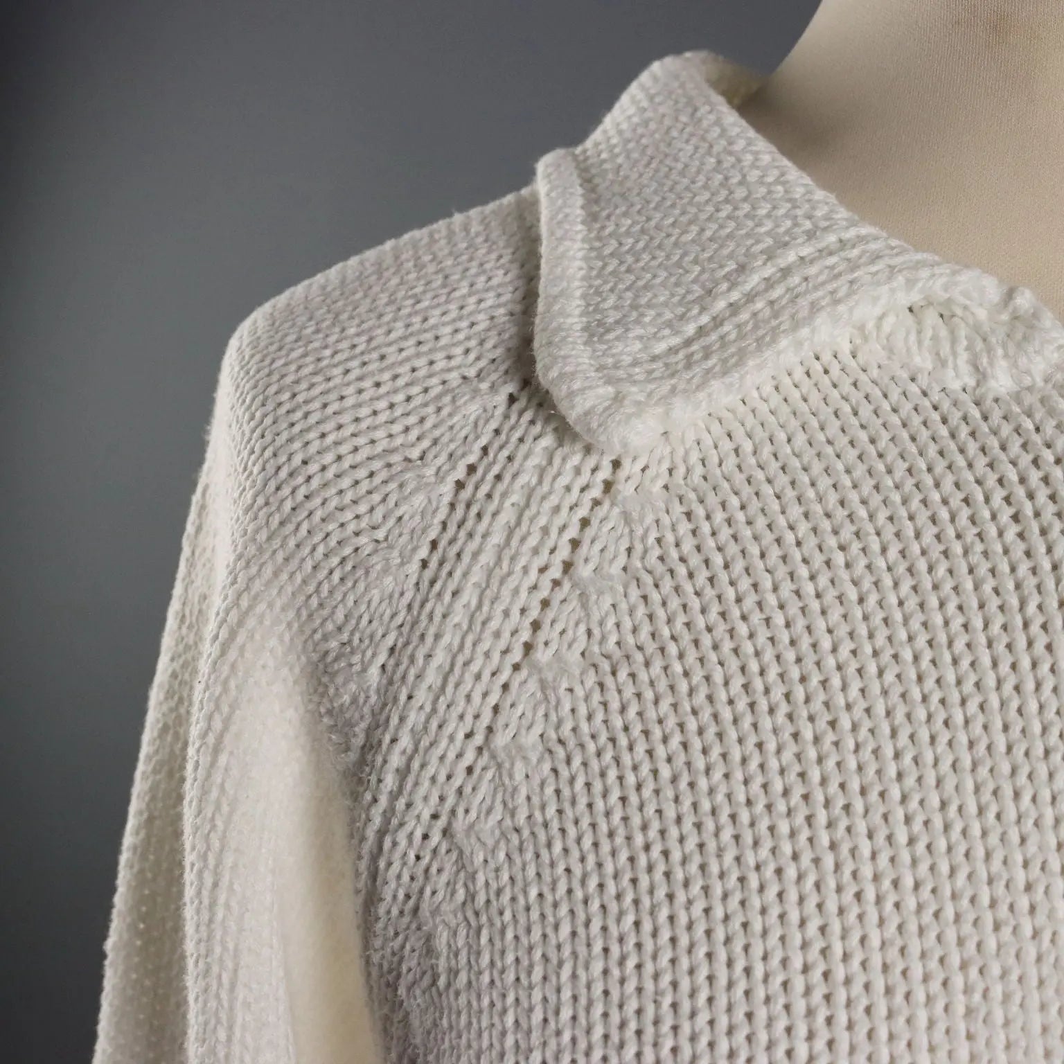 Versace Jeans Couture Cardigan Cotton UK Size 14 1990s