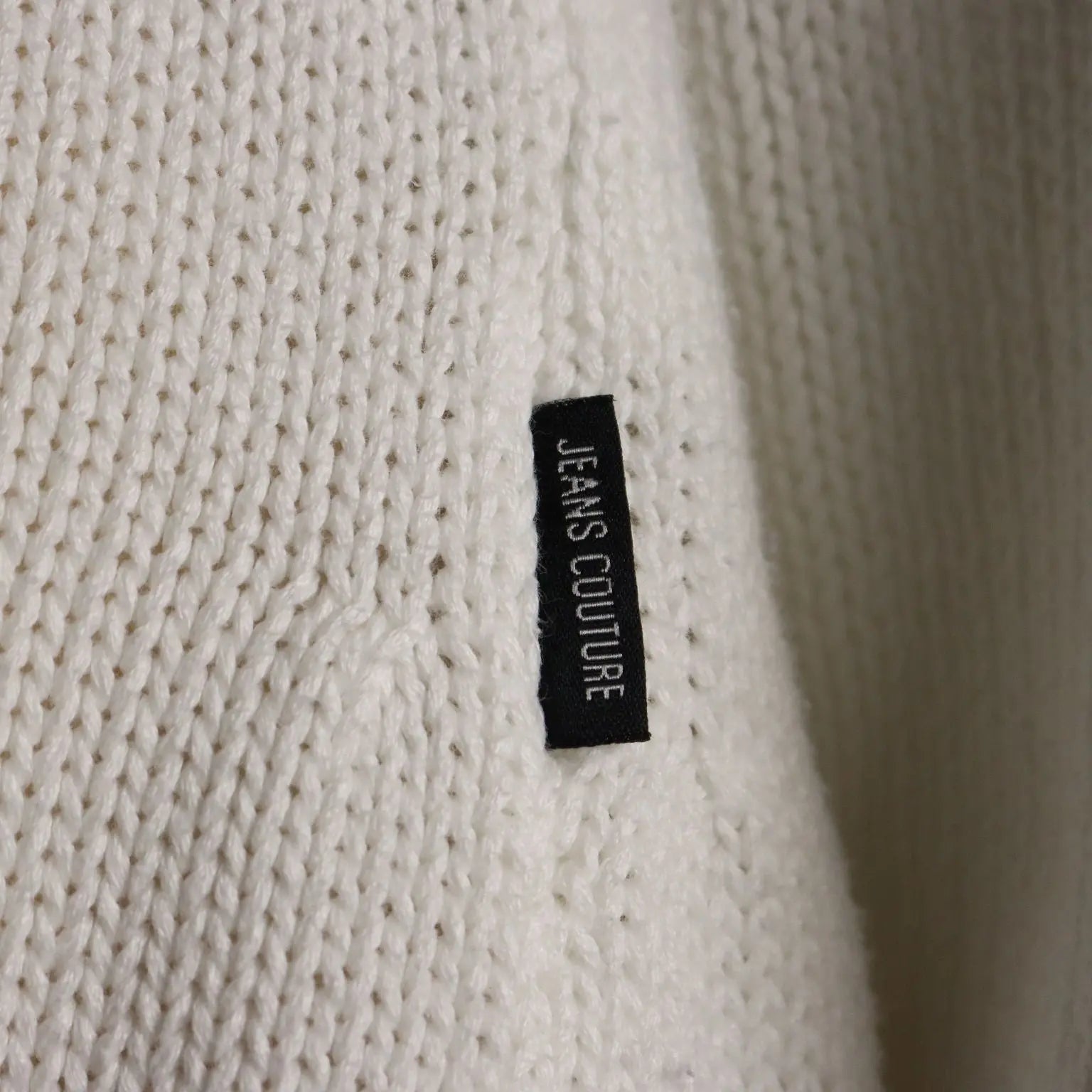Versace Jeans Couture Cardigan Cotton UK Size 14 1990s