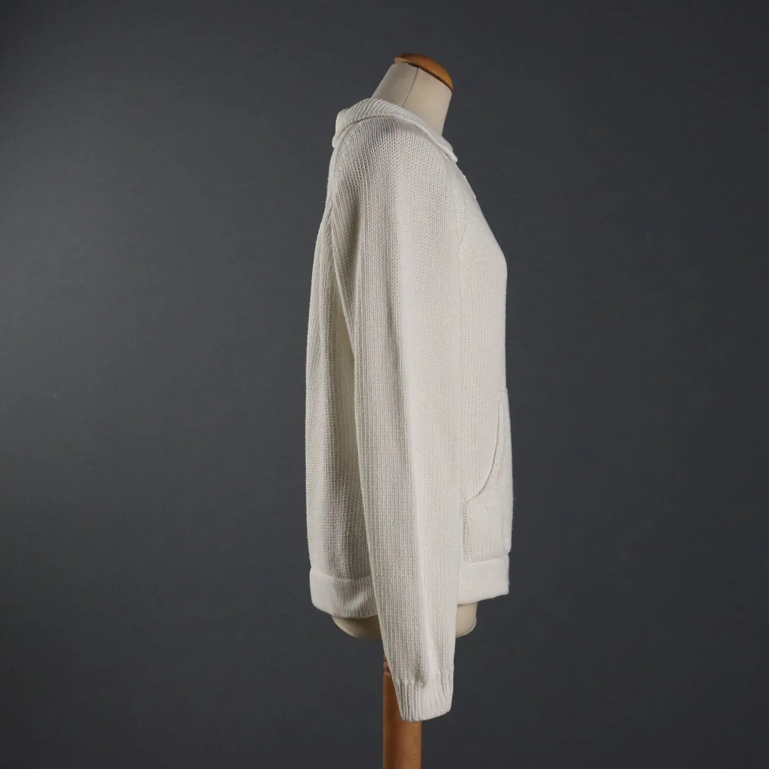 Versace Jeans Couture Cardigan Cotton UK Size 14 1990s