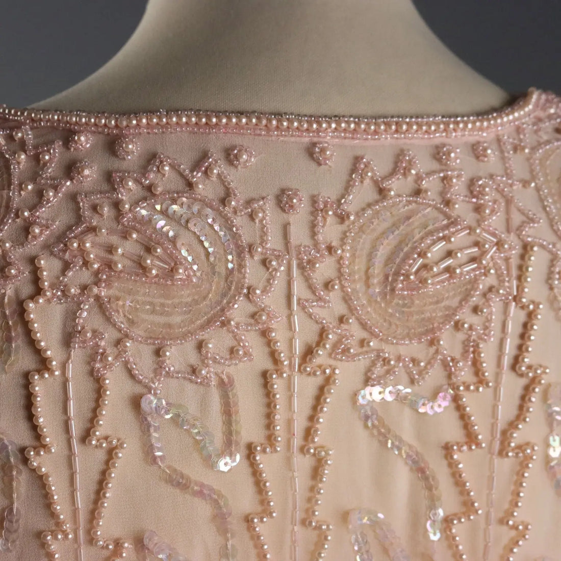 Vintage Pink Shirt Embroidered Silk UK Size 14 Italy 1980s