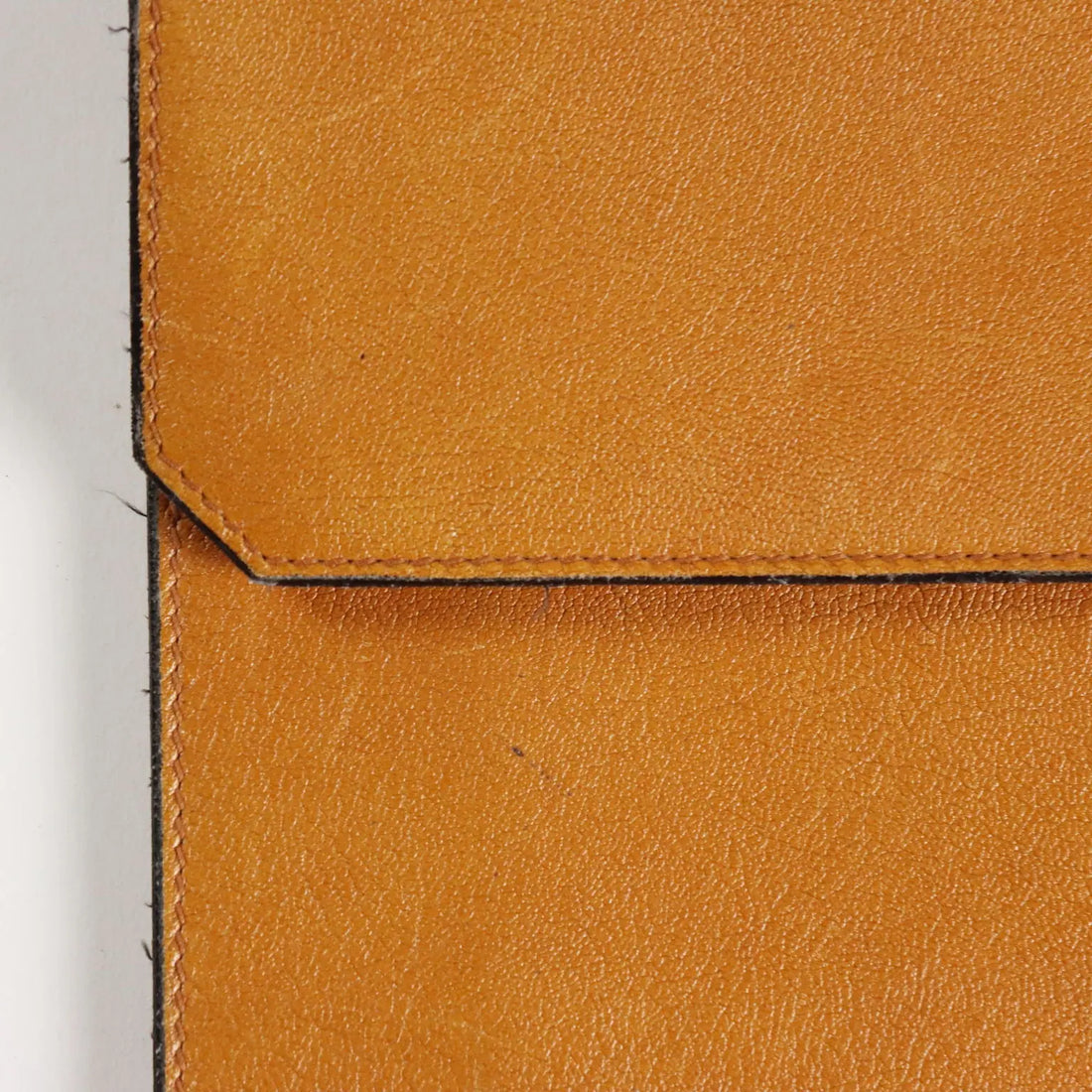 Valextra Vintage Briefcase Leather Italy 1990s