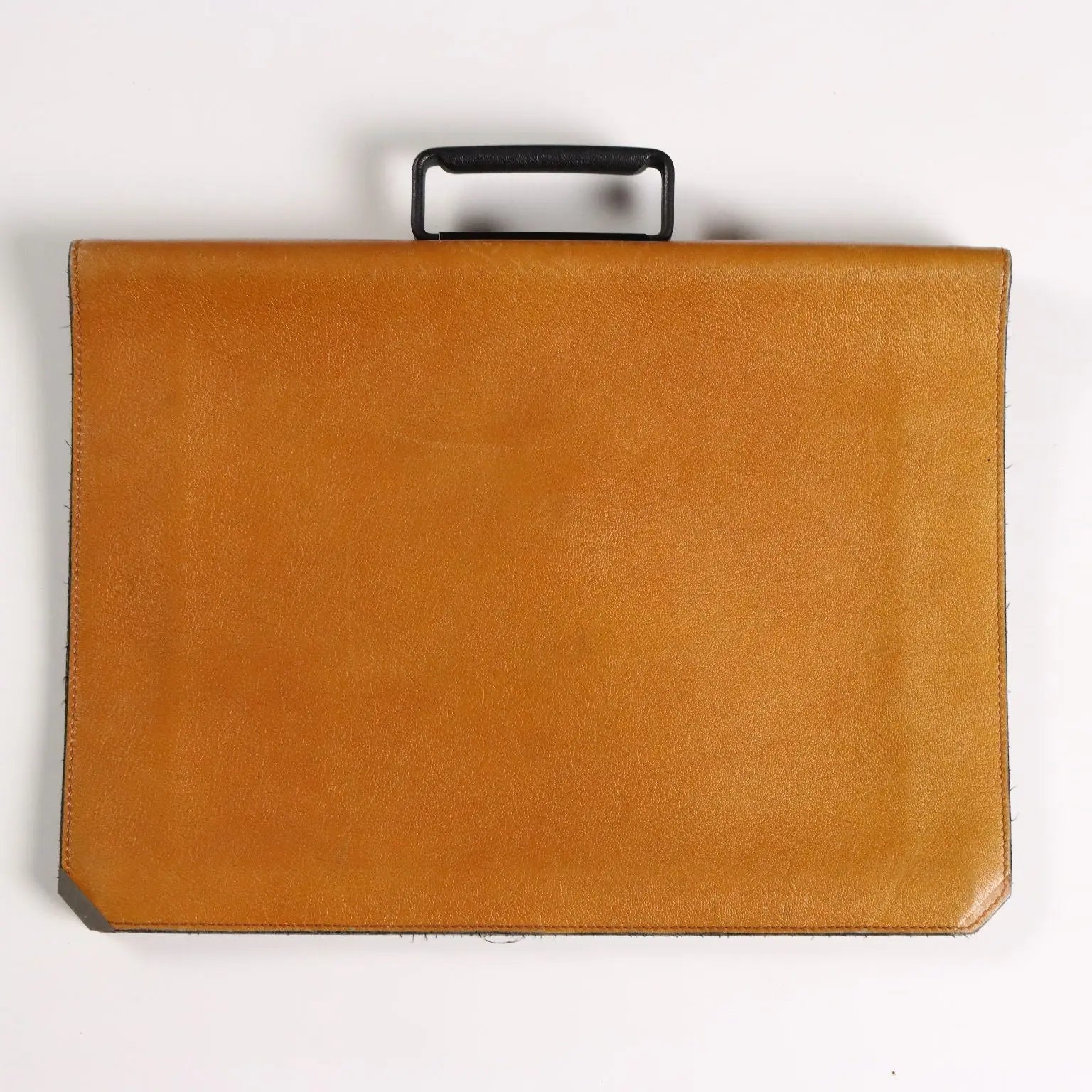 Valextra Vintage Briefcase Leather Italy 1990s