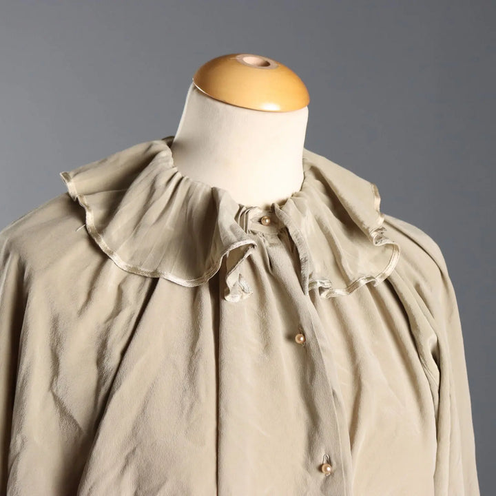 Complice Vintage Silk Shirt UK Size 10/12 Italy 1990s