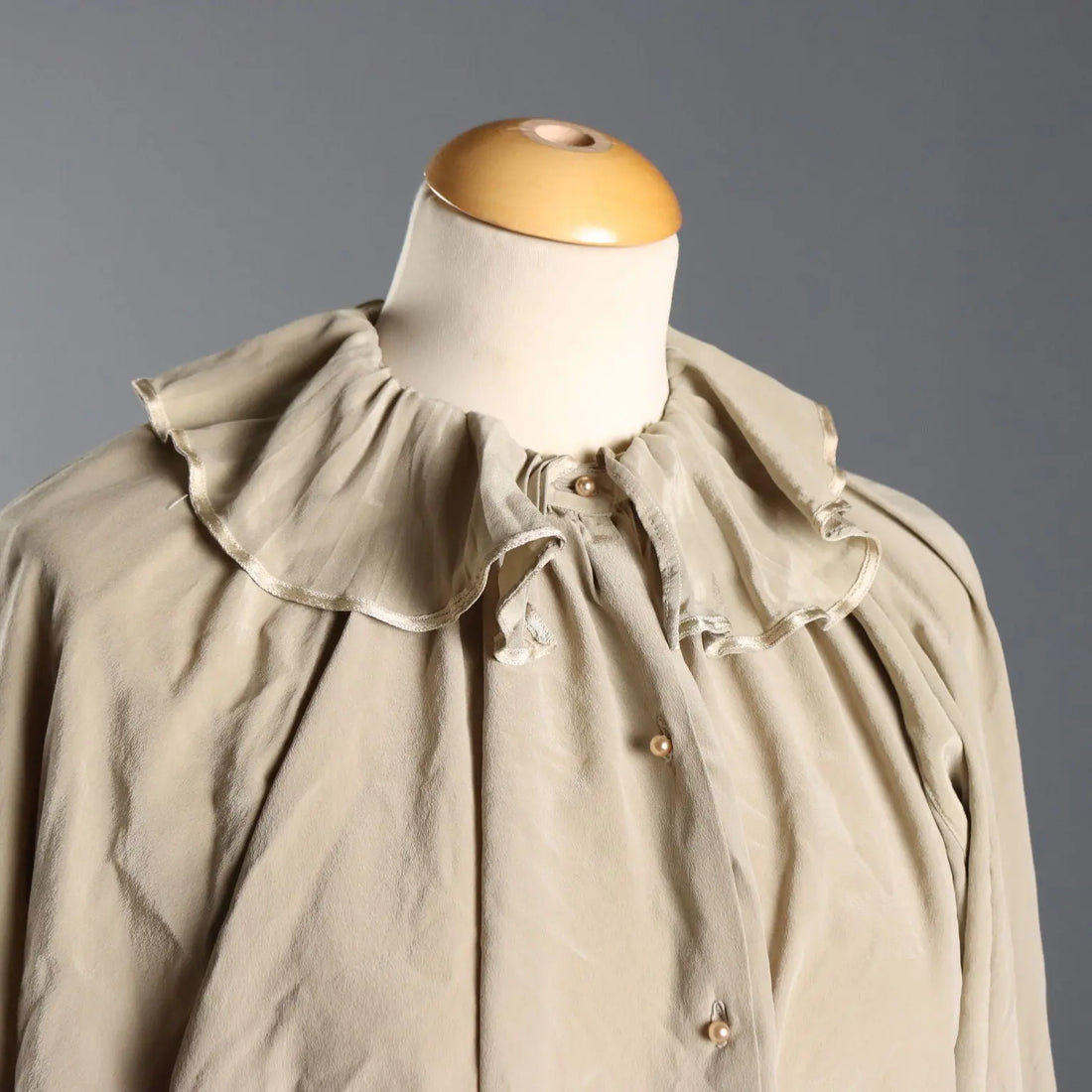 Complice Vintage Silk Shirt UK Size 10/12 Italy 1990s