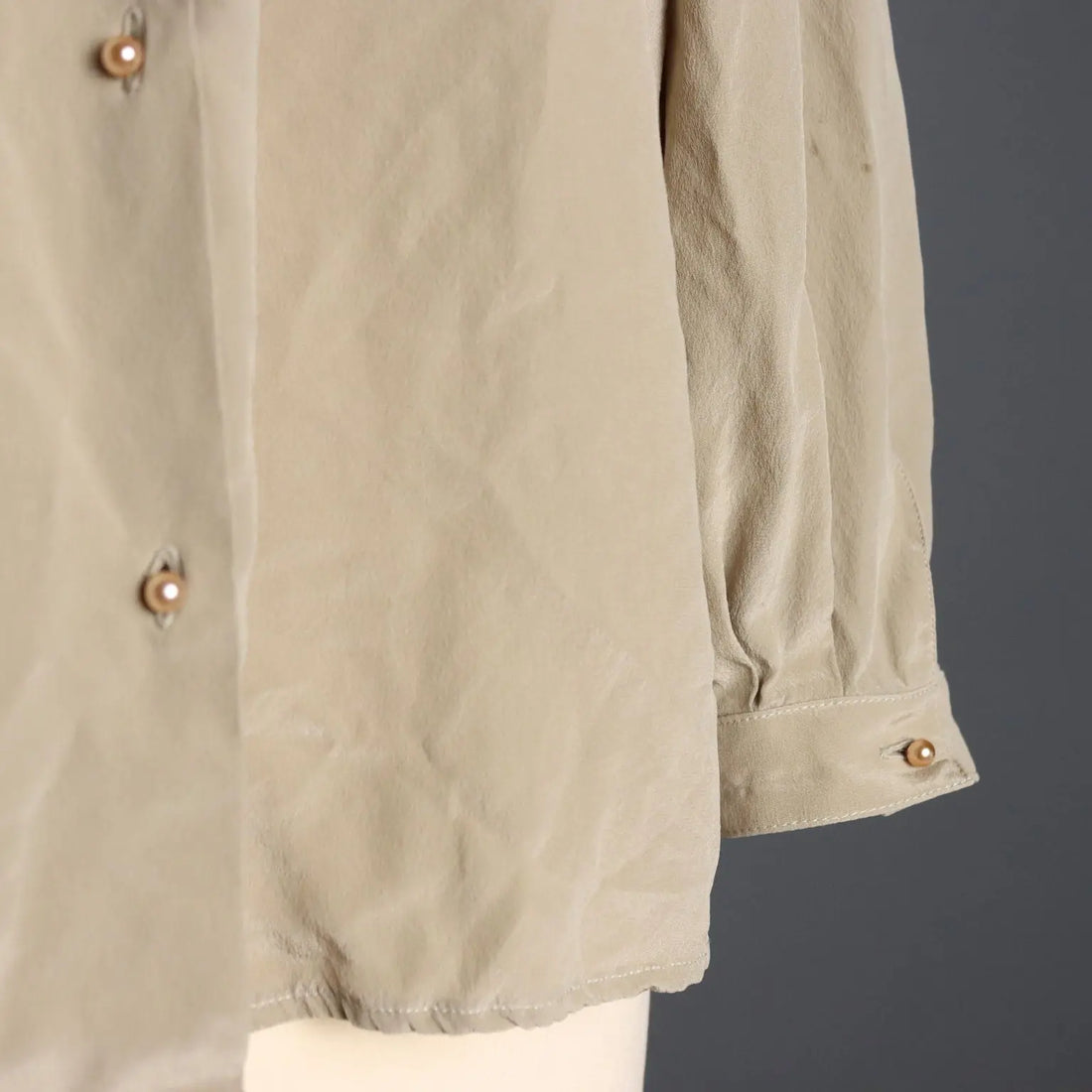Complice Vintage Silk Shirt UK Size 10/12 Italy 1990s