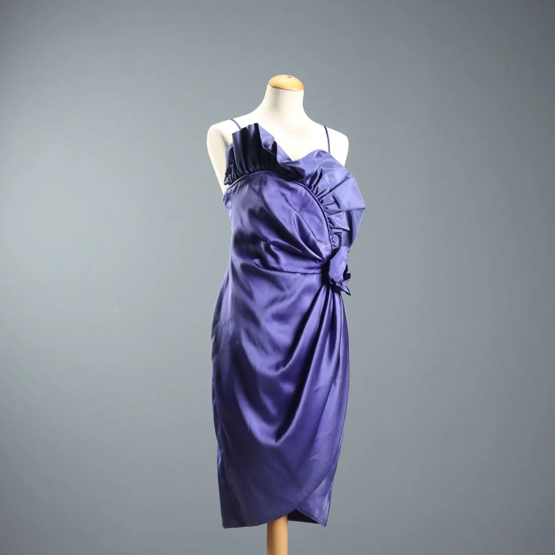 Lilian Fell Vintage Cocktail Dress UK Size 10/12 1980s-1990s