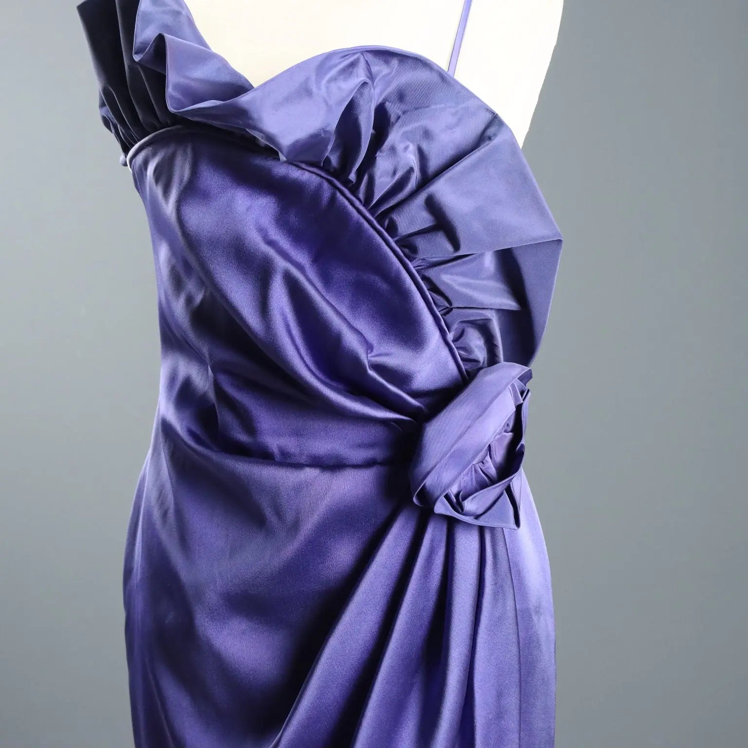 Lilian Fell Vintage Cocktail Dress UK Size 10/12 1980s-1990s