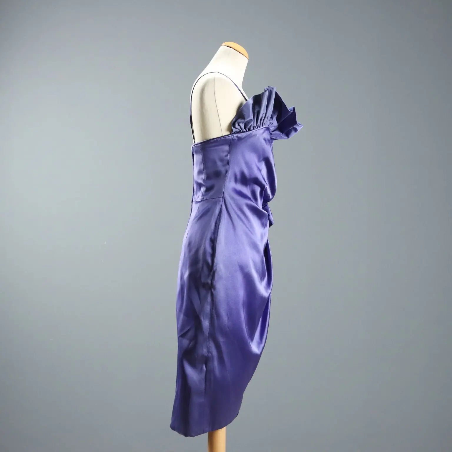 Lilian Fell Vintage Cocktail Dress UK Size 10/12 1980s-1990s