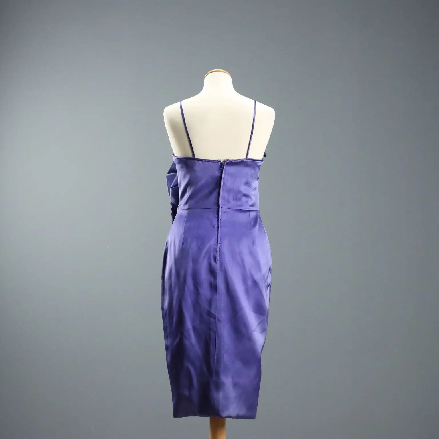 Lilian Fell Vintage Cocktail Dress UK Size 10/12 1980s-1990s