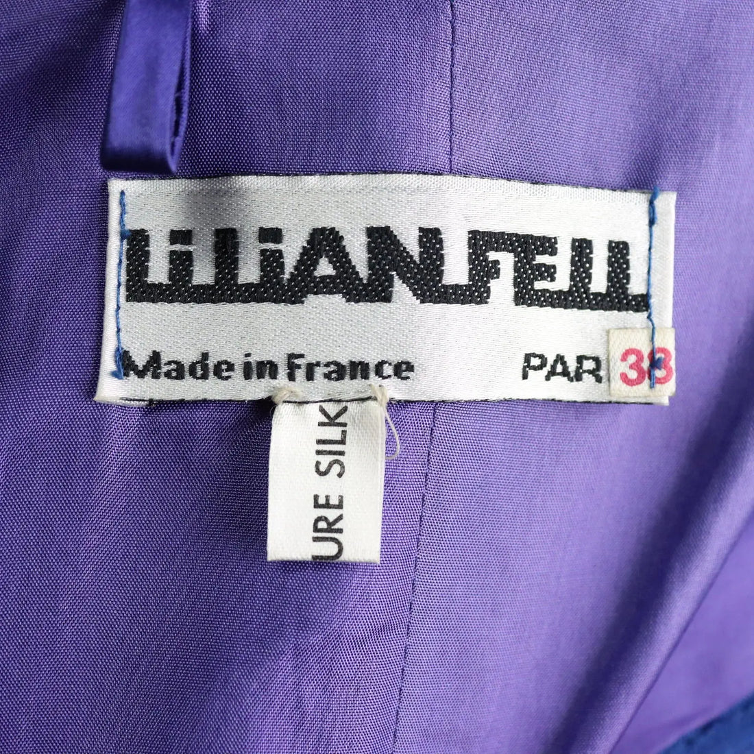 Lilian Fell Vintage Cocktail Dress UK Size 10/12 1980s-1990s