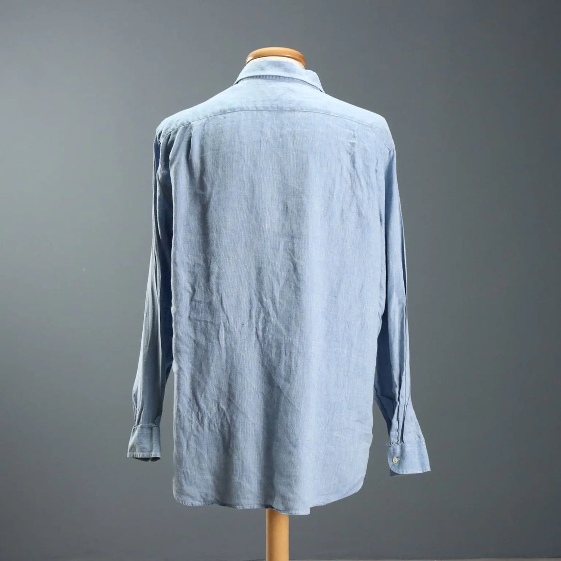 Fendi Vintage Men's Shirt Linen UK Size 42 Italy 1980s-1990s