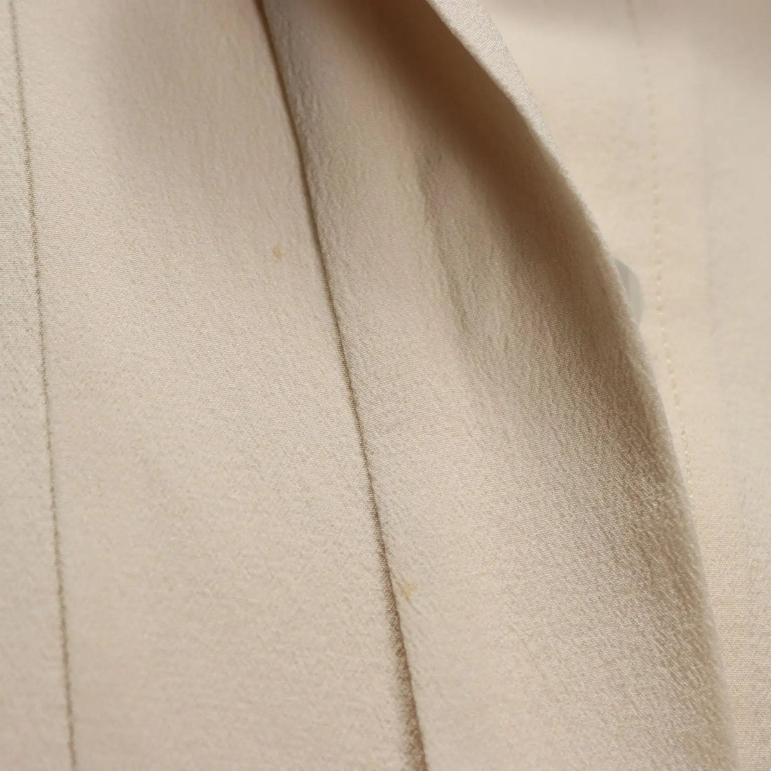 Chanel Vintage Silk Shirt UK Size 14 France 1980s-1990s