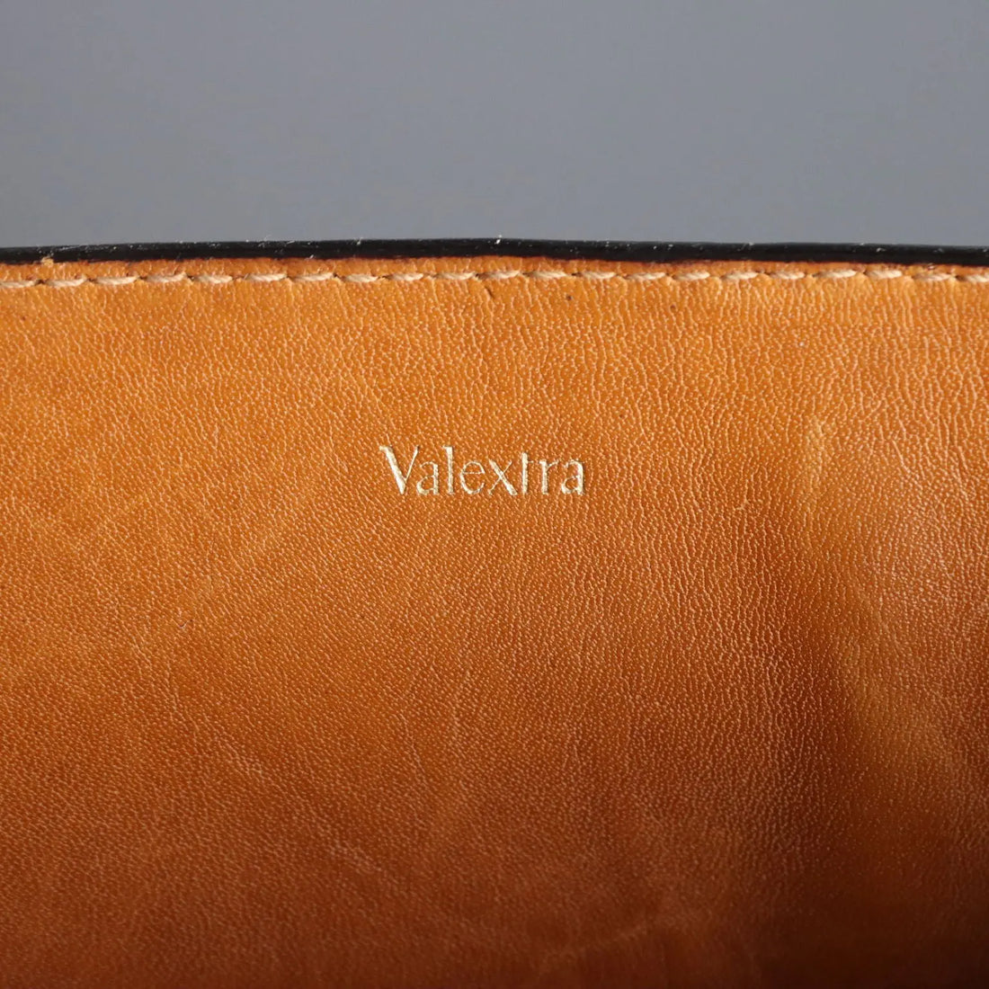 Valextra Cube Bag Vintage Canvas Leather Italy 1980s-1990s
