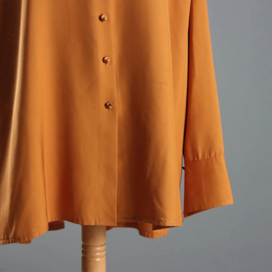 Vintage Ferré Shirt Coloured Silk UK Size 12/14 Italy 1980s-1990s