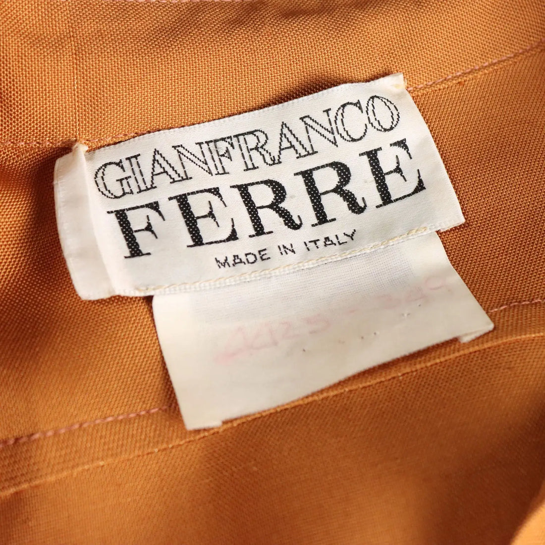 Vintage Ferré Shirt Coloured Silk UK Size 12/14 Italy 1980s-1990s