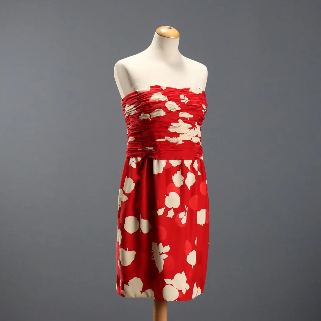 Vintage Suit with Bolero Silk Flower Pattern UK Size 12/14 1980s