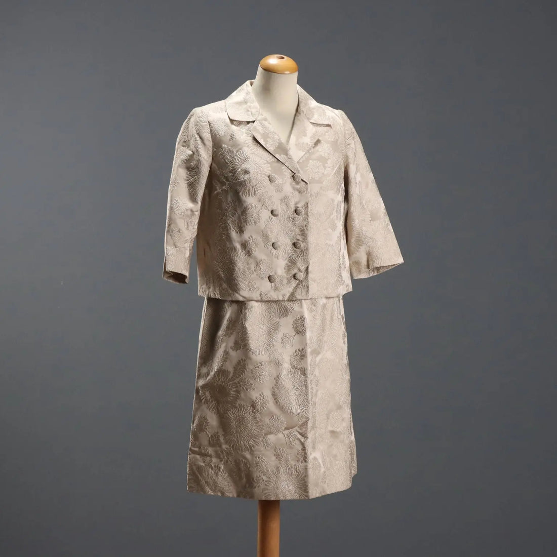 Vintage Jacket and Sheeth Dress Satin UK Size 14 1980s-1990s