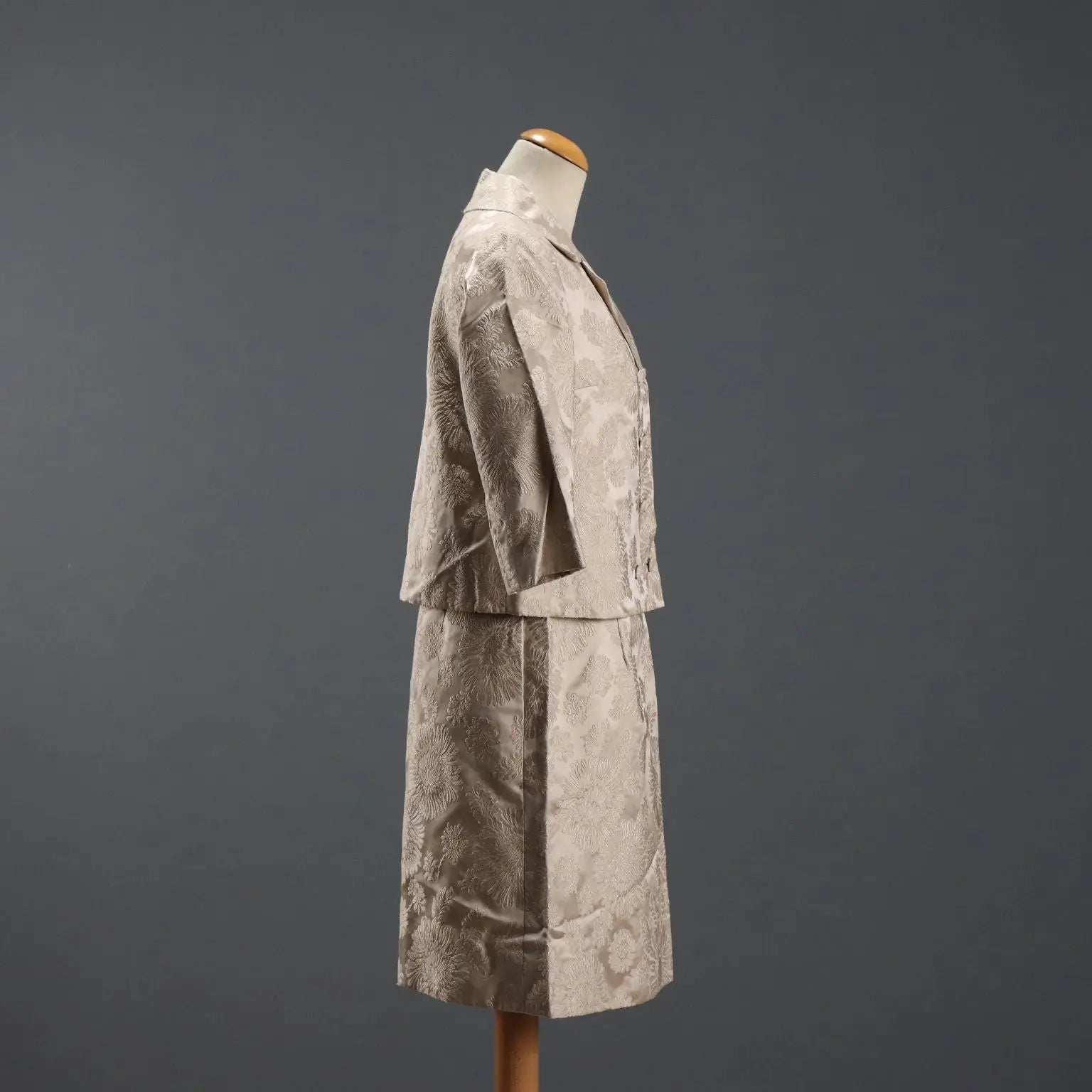Vintage Jacket and Sheeth Dress Satin UK Size 14 1980s-1990s