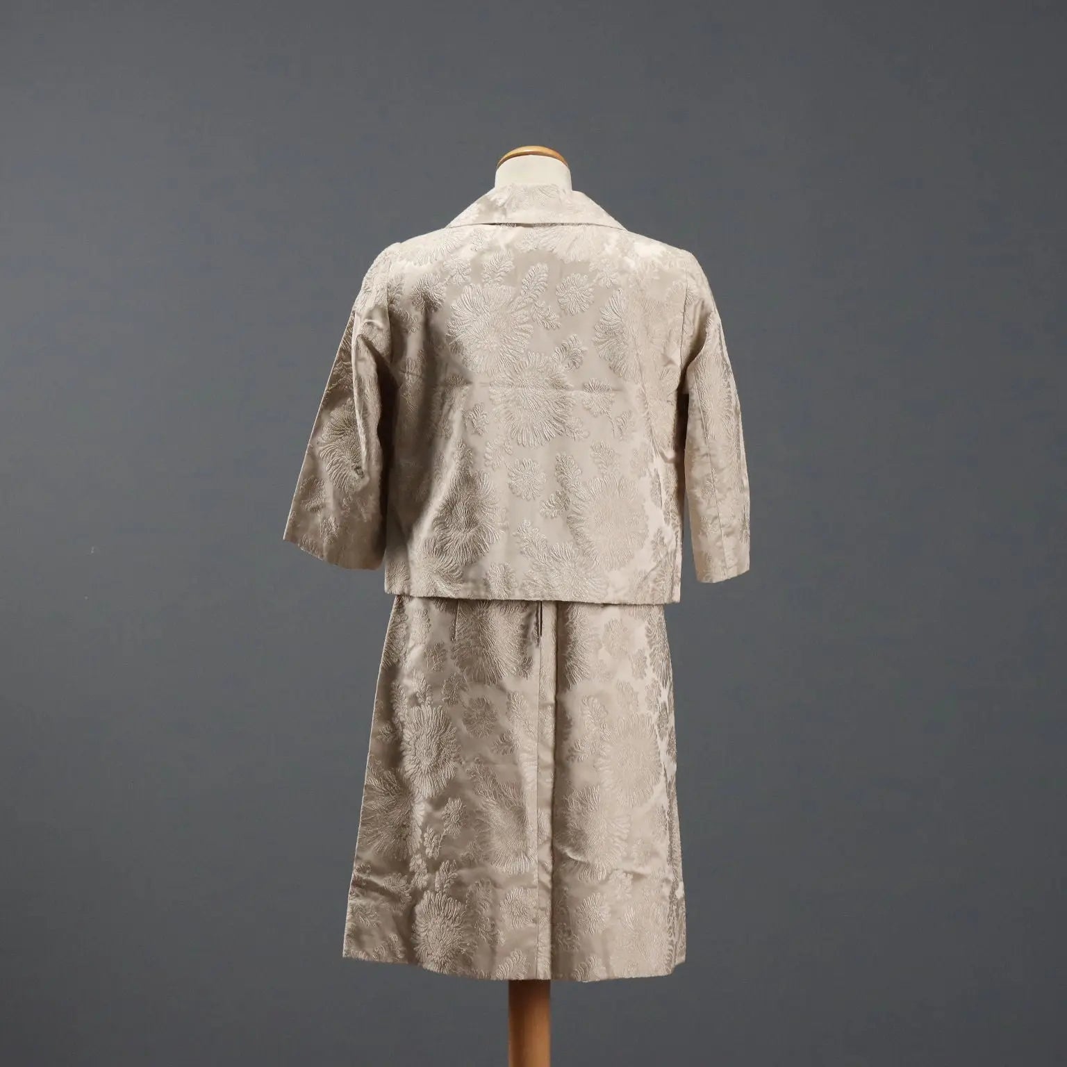 Vintage Jacket and Sheeth Dress Satin UK Size 14 1980s-1990s