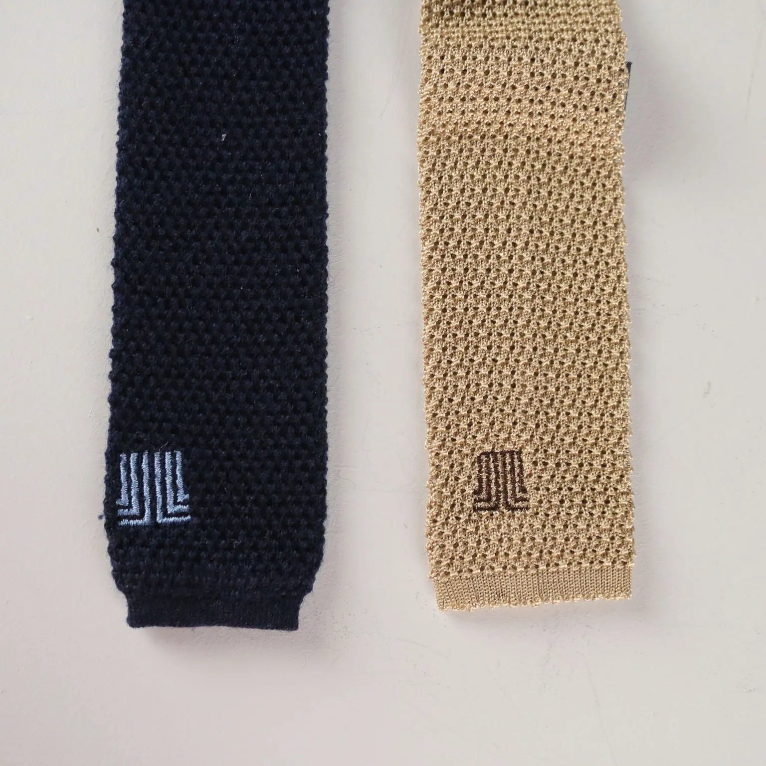 Lanvin Vintage Ties Silk Wool France 1970s-1980s