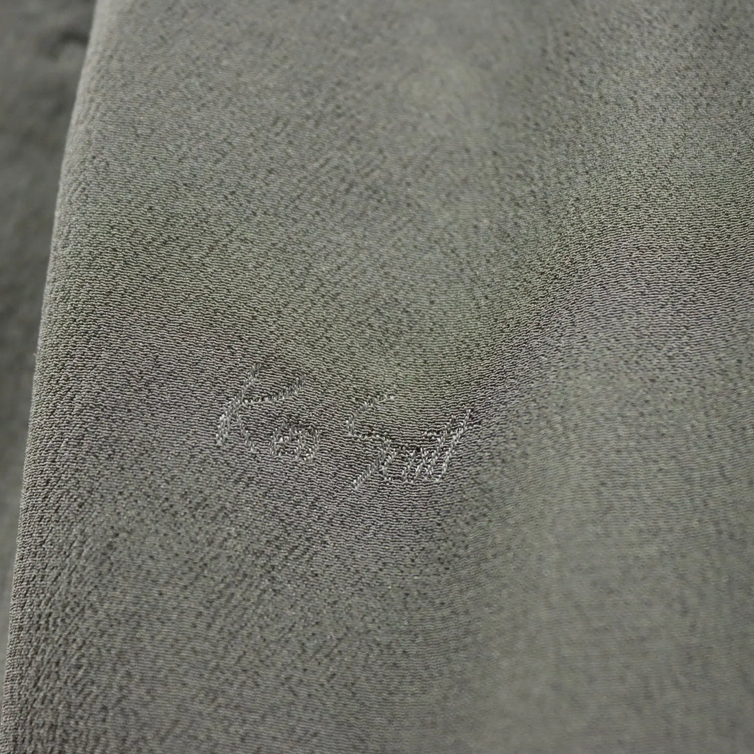 Ken Scott Vintage Shirt Monogram Silk UK Size 14 1990s