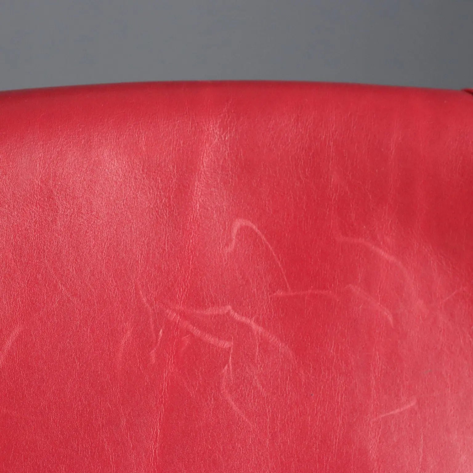 70s/'80s Red Leather Bag by Biki