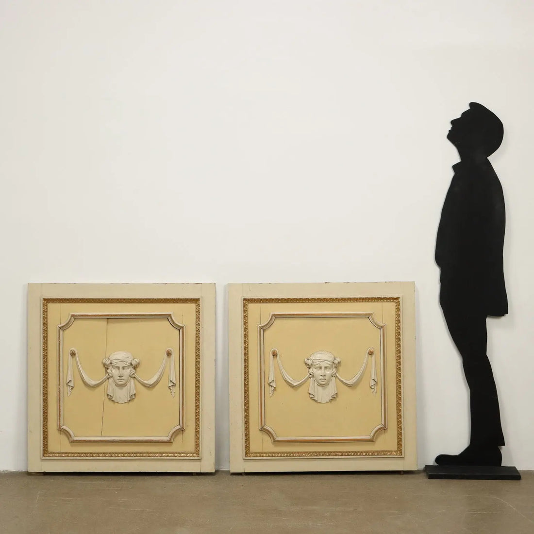 Antique Panels Neoclassical Style Decorations Poplar XIX Century - Italy, Late XIX - Early XX Century | Antiques | Wainscoting & Leather