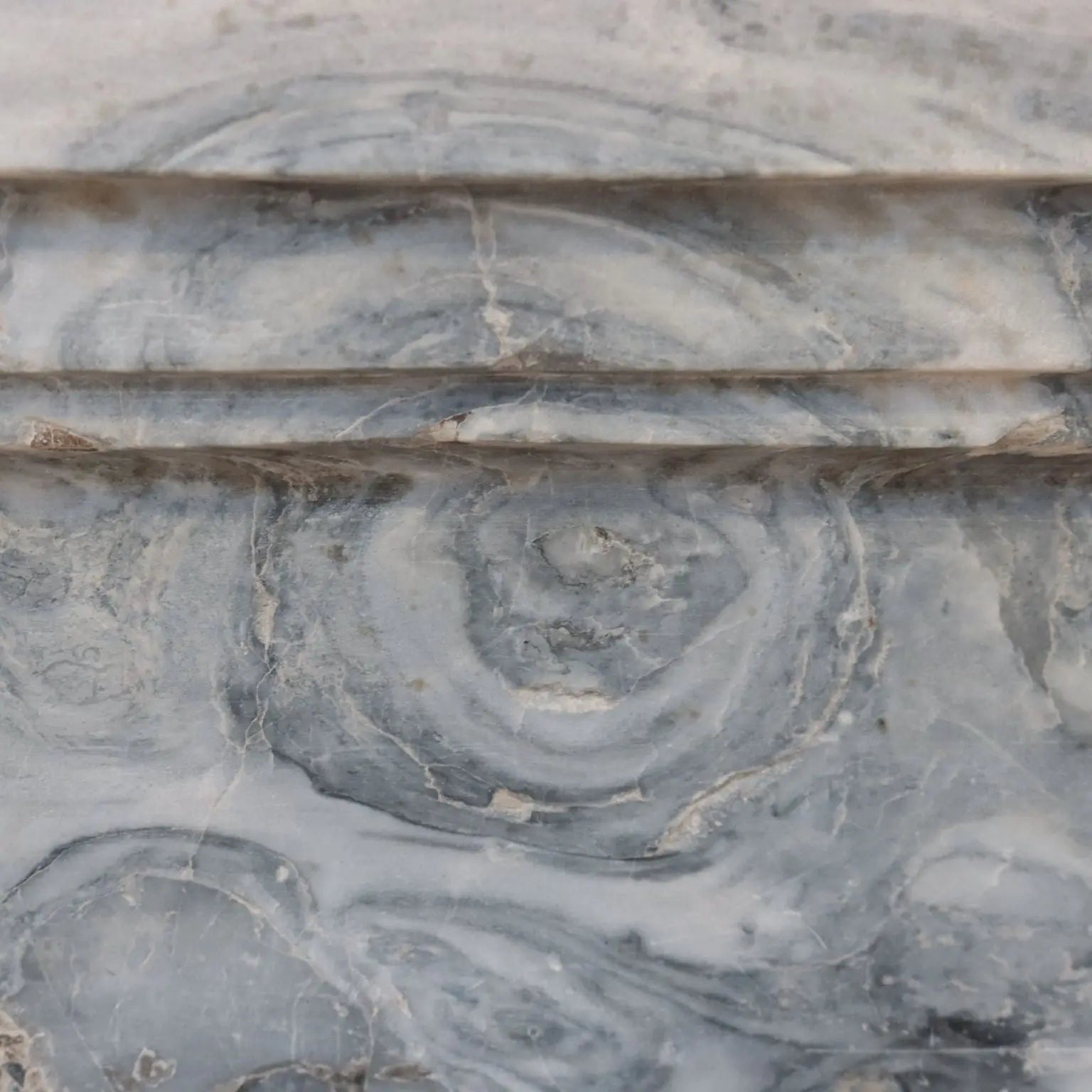 Tuscan Neoclassical Marble Fireplace - Antique Stones