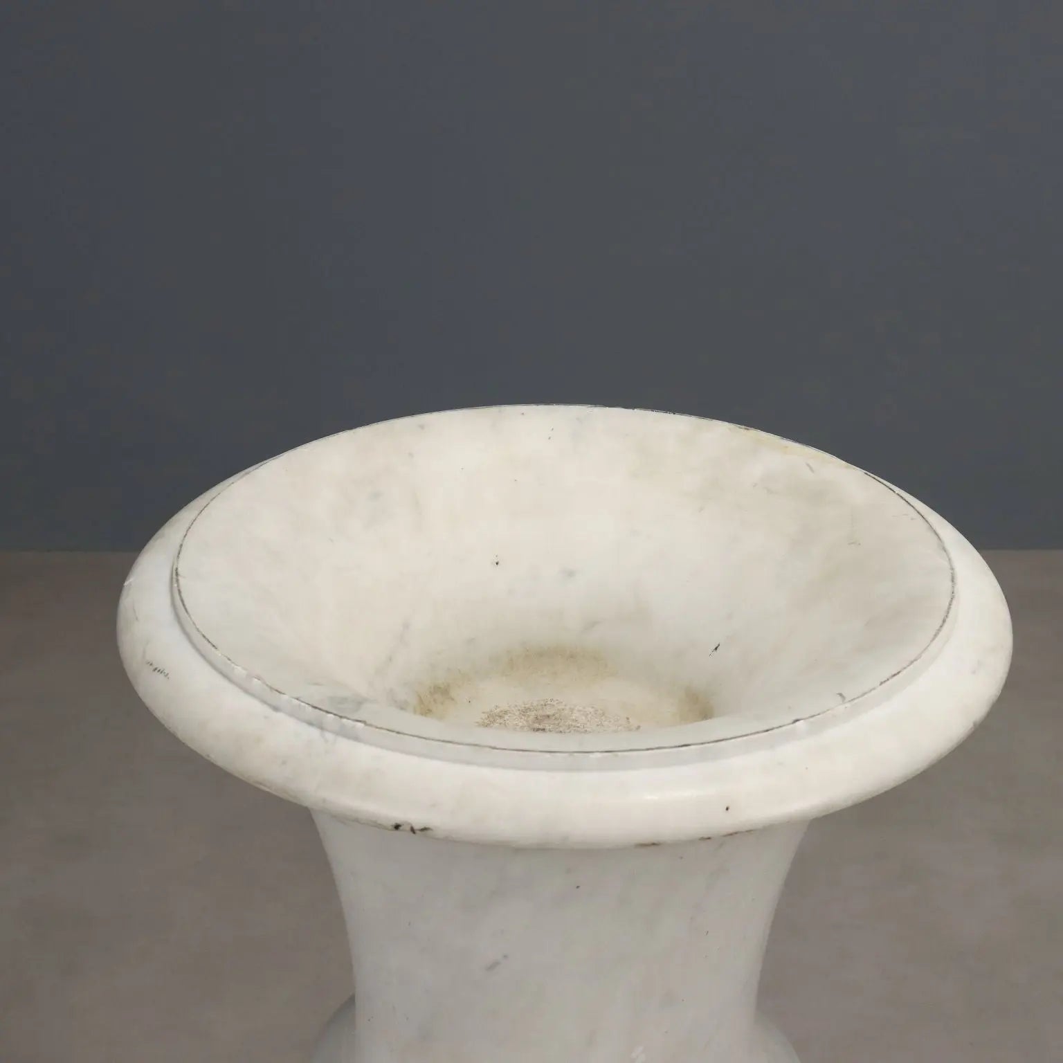 Medici Vase in Carrara Marble for Gardens