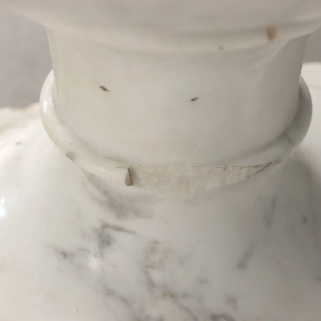 Medici Vase in Carrara Marble for Gardens