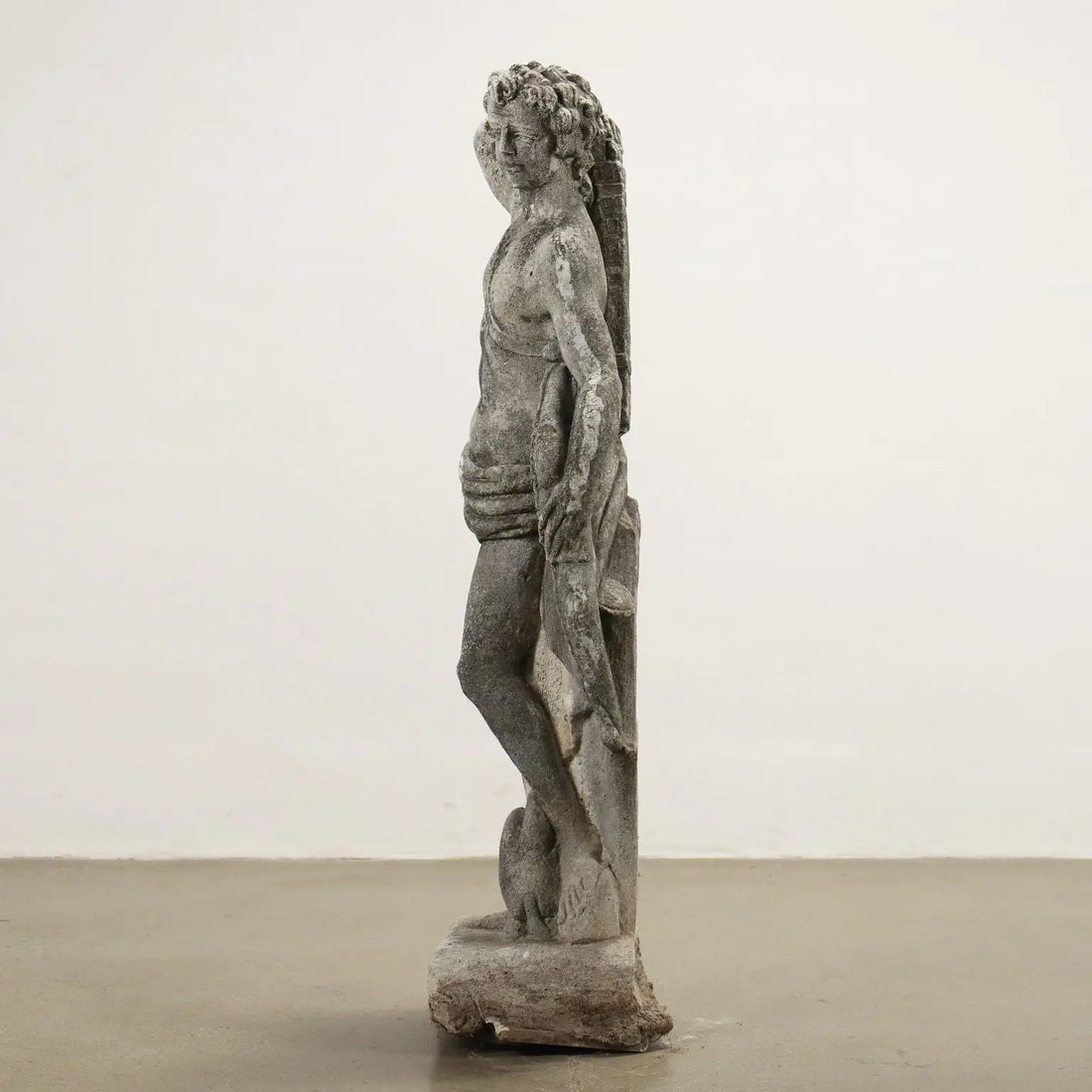 Apollo Garden Statue in Graniglia - Italy, 20th Century