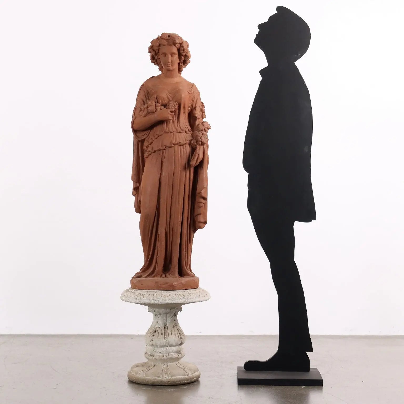 Terracotta Statue Allegory of Autumn