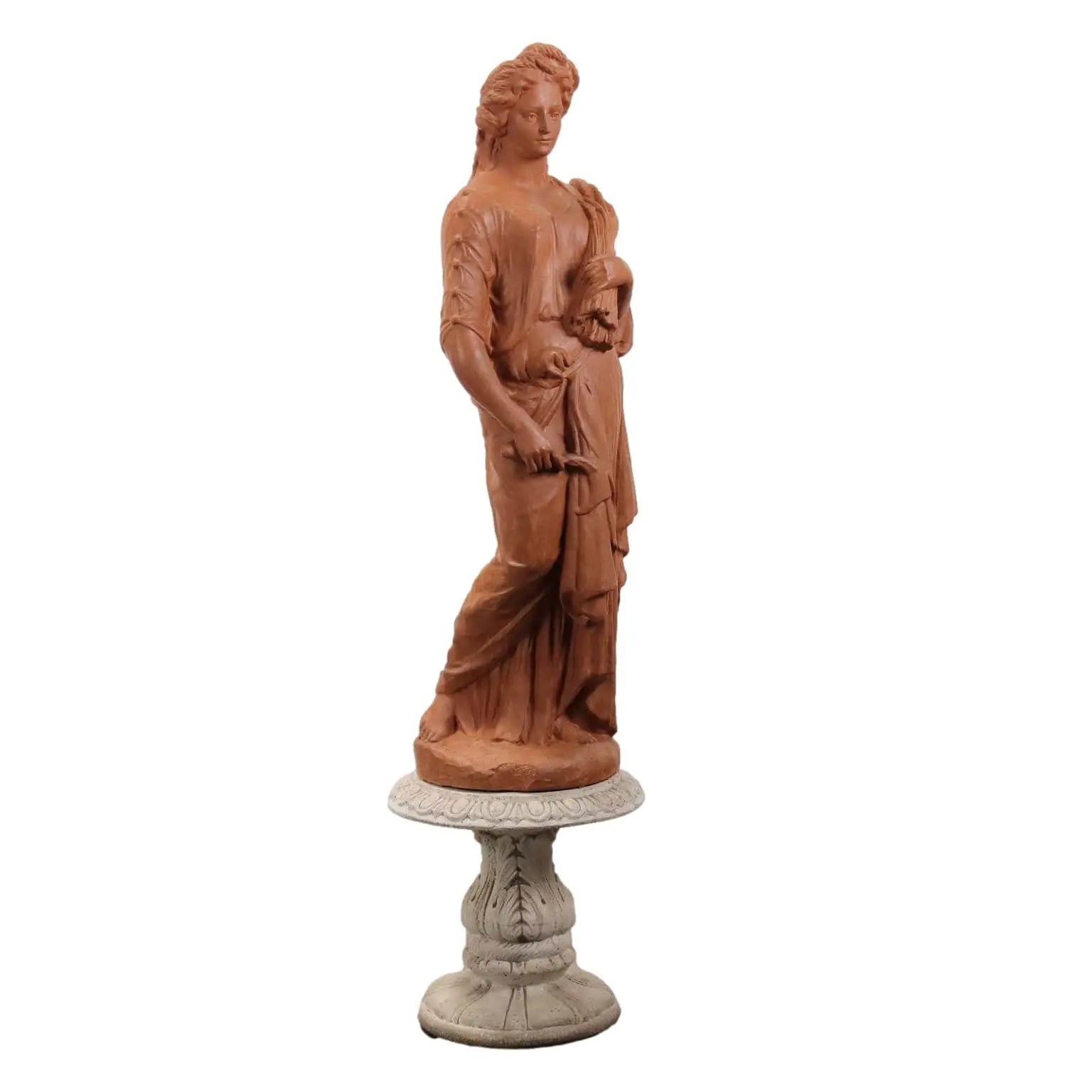 Terracotta Statue Allegory of Summer