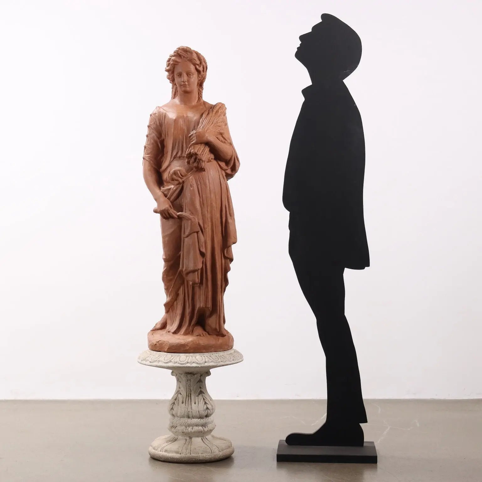 Terracotta Statue Allegory of Summer